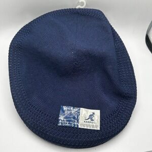 Kangol Men’s Navy 504 Cap - Knit Flat Cap